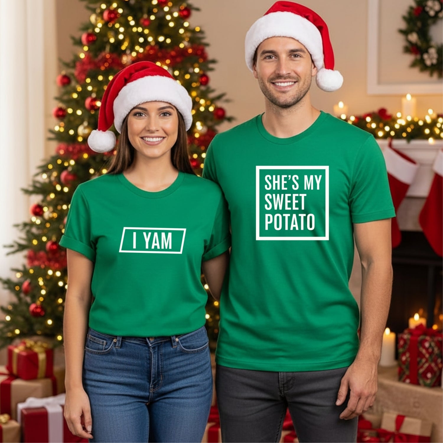 She's My Sweat Potato I Yam Matching T-Shirts For Couples