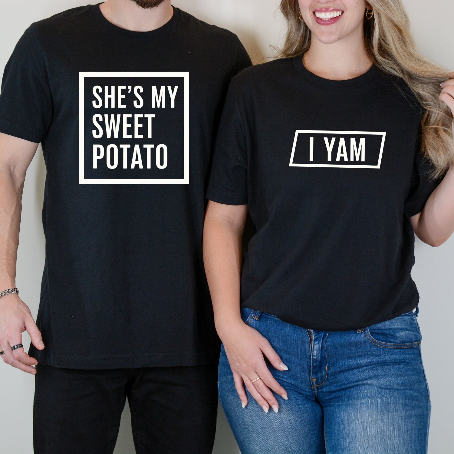 She's My Sweat Potato I Yam Matching T-Shirts For Couples