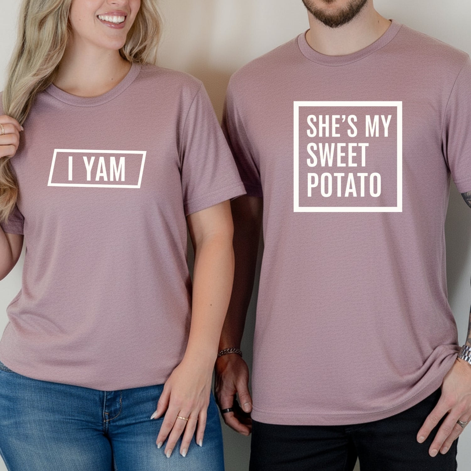 She's My Sweat Potato I Yam Matching T-Shirts For Couples