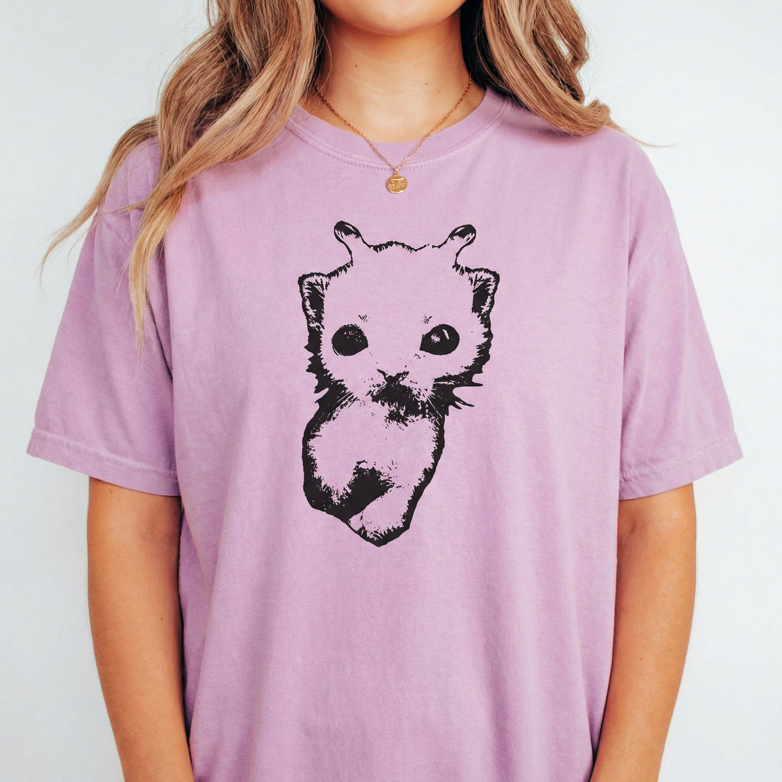 Silly Cat Alien Y2K Graphic T-Shirt – 90s Weirdcore Vintage Kitten Tee – Retro Grunge Aesthetic
