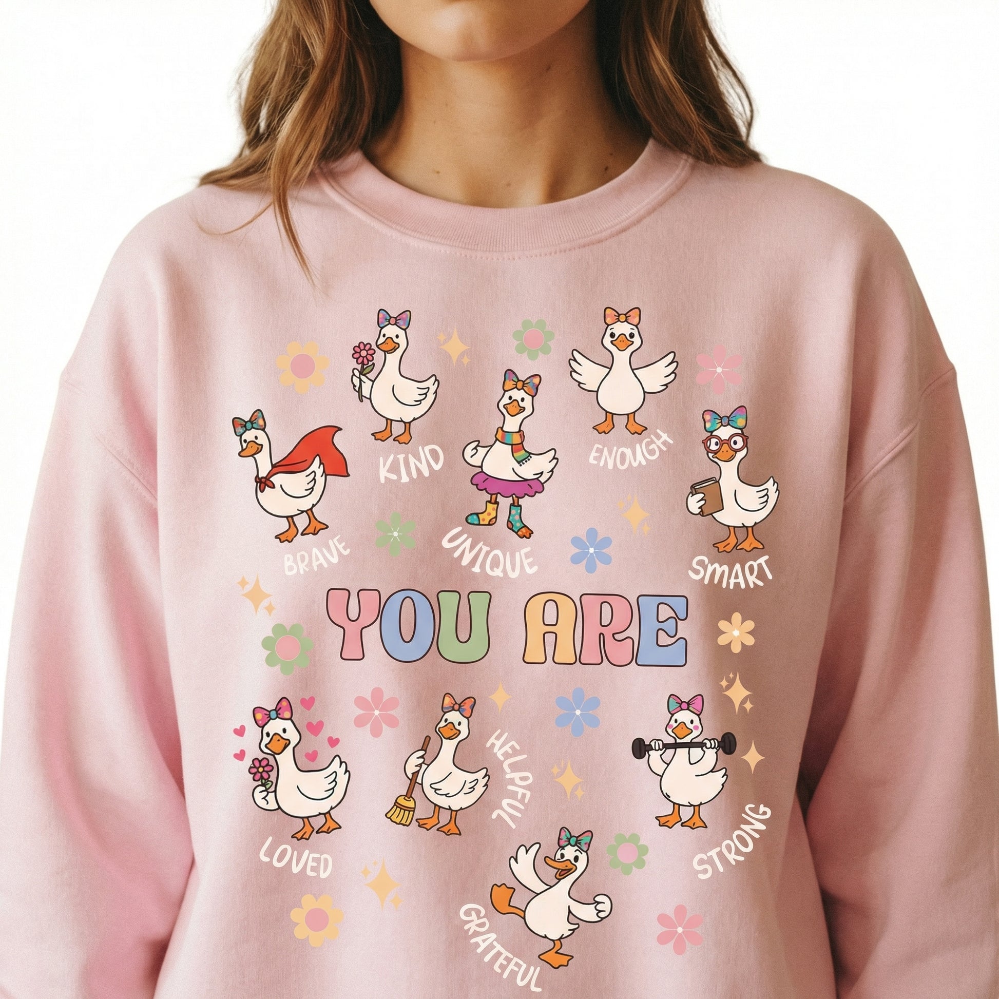 Silly Goose You Are Kind T-Shirt – Teacher Affirmation Graphic Tee – Cute Goose Shirt