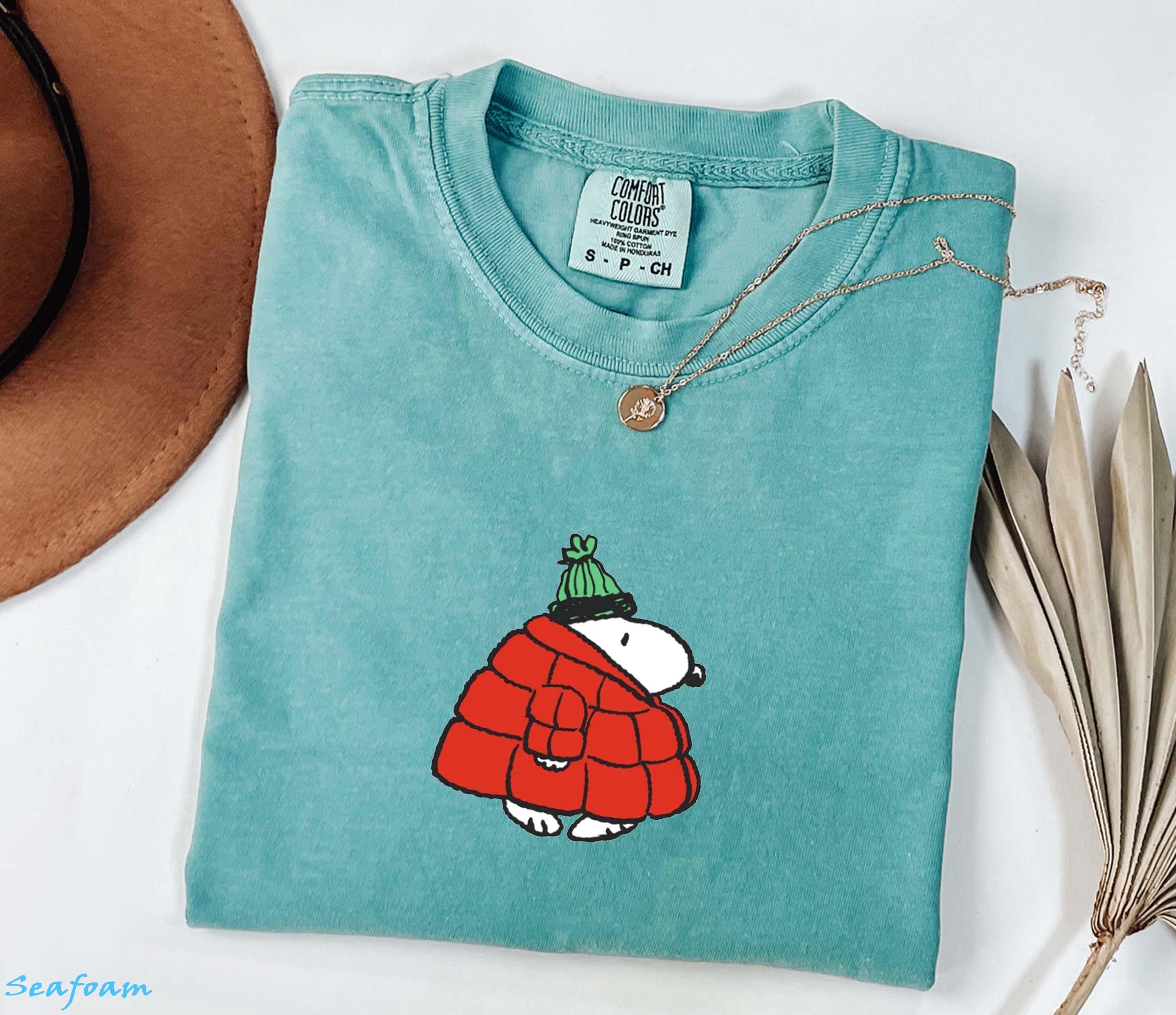Puffer Jacket Beagle Shirt – Cute Winter Dog Christmas Tee