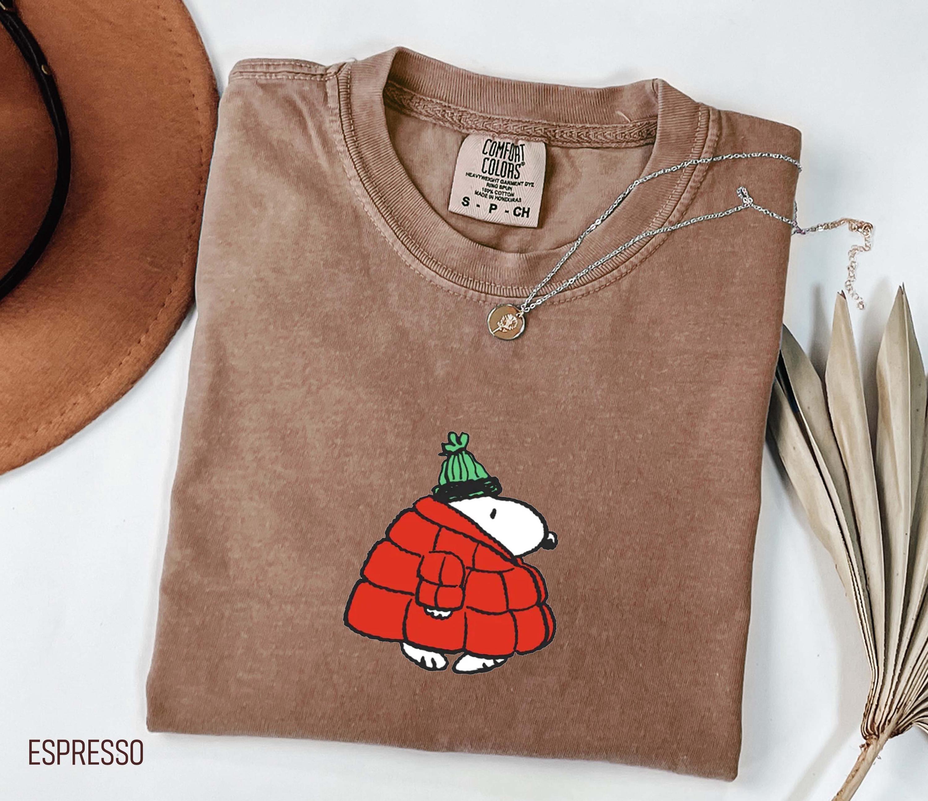 Puffer Jacket Beagle Shirt – Cute Winter Dog Christmas Tee