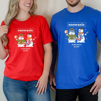 Snowasis Some Might Sleigh Christmas Matching T-Shirts For Couples