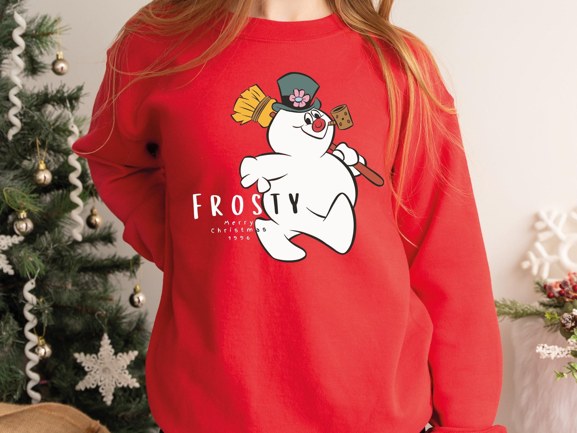 Snowman Christmas Shirt – Cute Holiday Snowman Tee & Sweatshirt