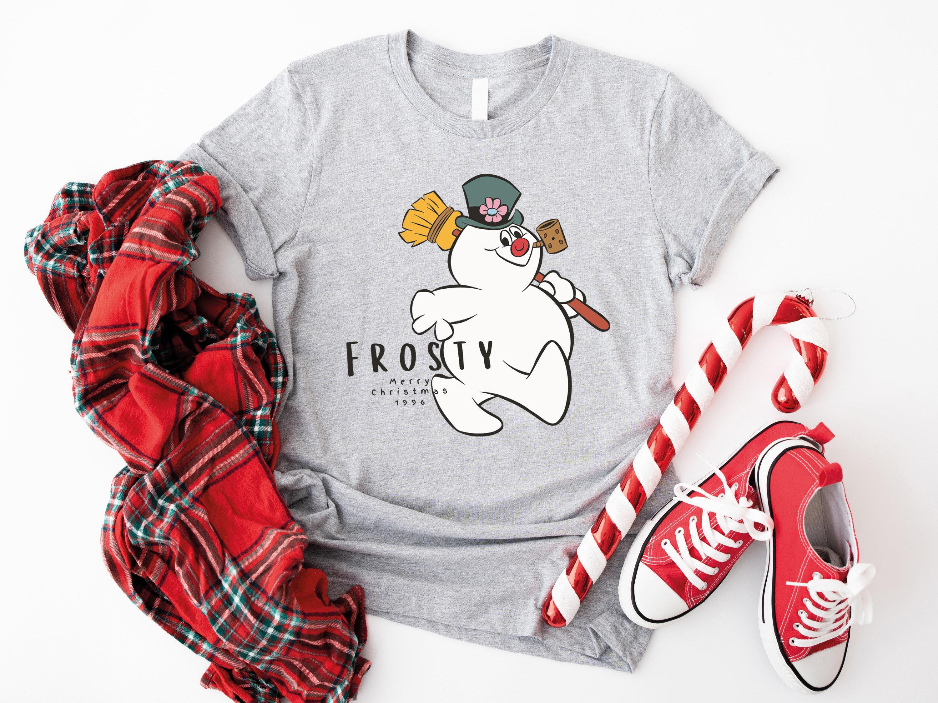 Snowman Christmas Shirt – Cute Holiday Snowman Tee & Sweatshirt