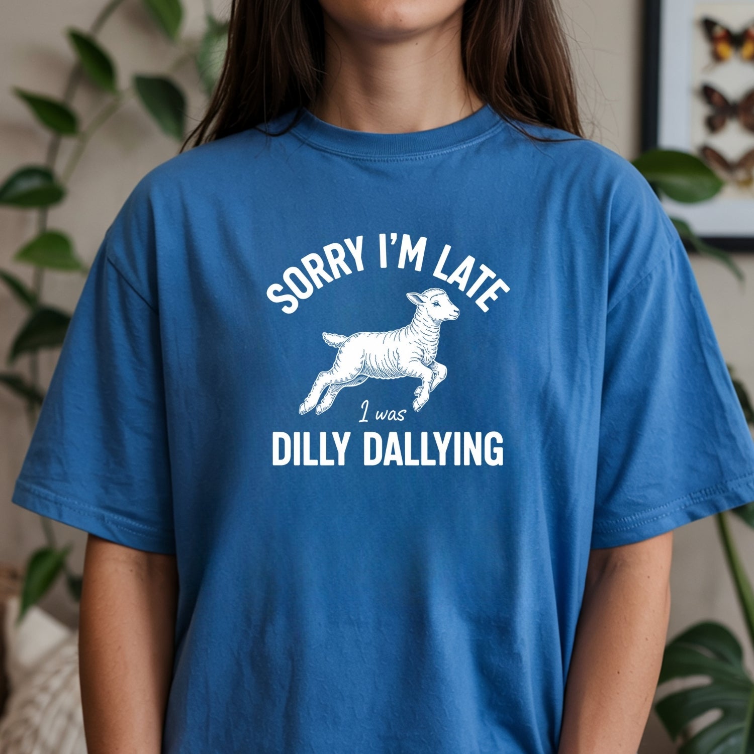 Sorry Dilly Dallying Spirit T-Shirt – Funny Unisex Graphic Tee