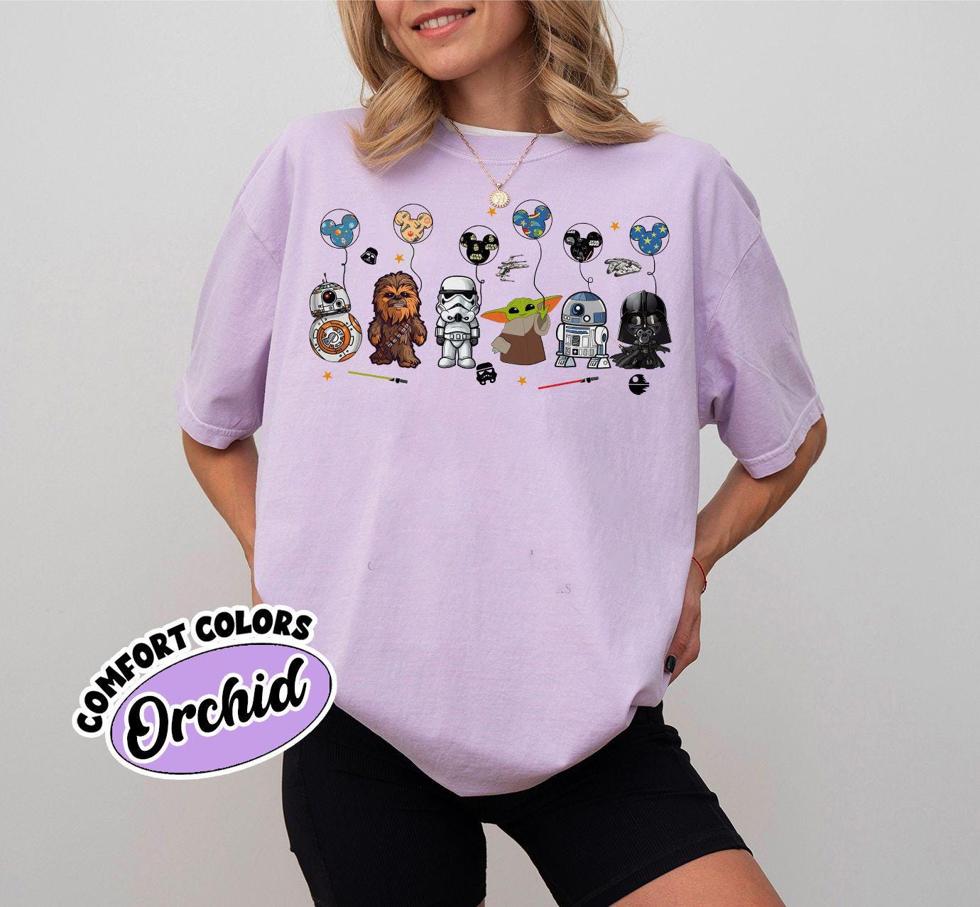Space Adventure Character Graphic T-Shirt – Cute Disneyland Galaxy Fan Gift Tee