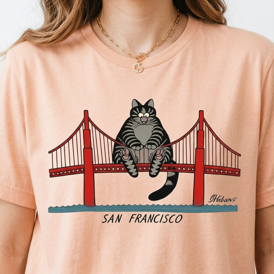 Space Cat Graphic T-Shirt – Sci-Fi Humor Retro City Tee