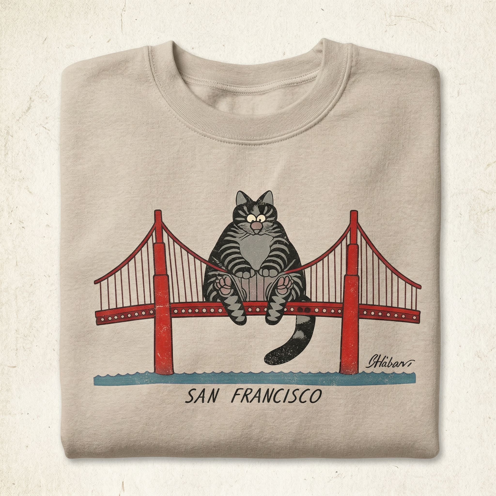 Space Cat Graphic T-Shirt – Sci-Fi Humor Retro City Tee