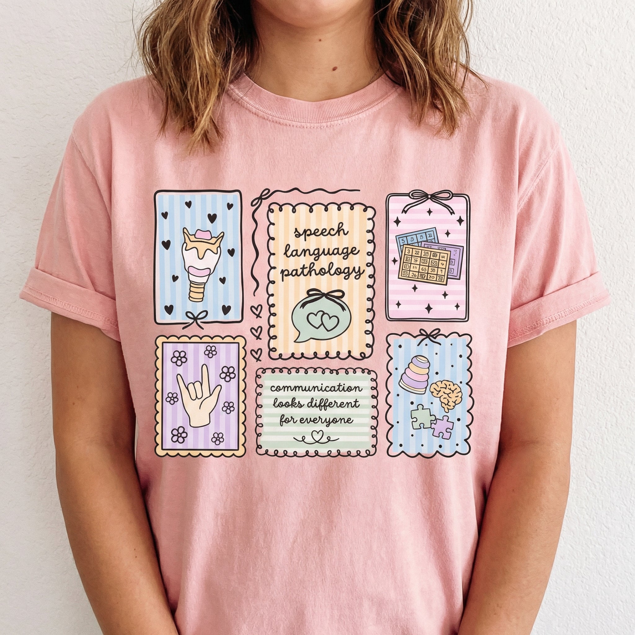 Speech Language Pathologist Shirt – SLP Coquette Graphic Tee