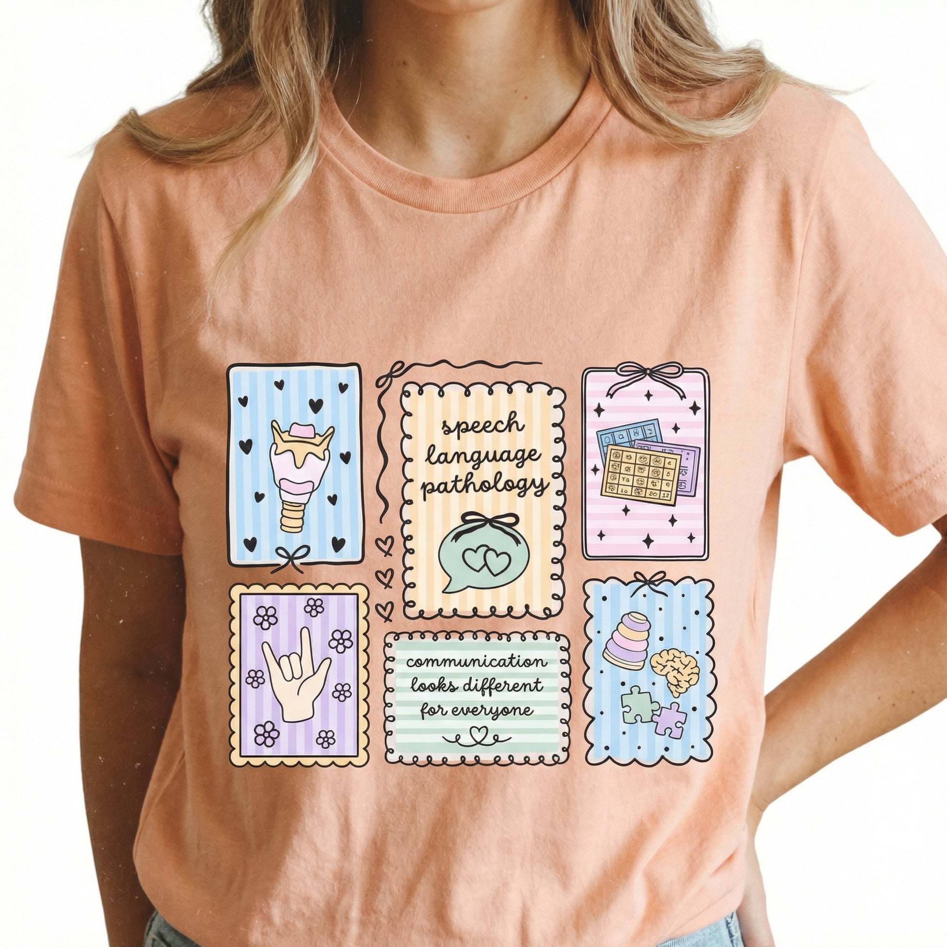 Speech Language Pathologist Shirt – SLP Coquette Graphic Tee