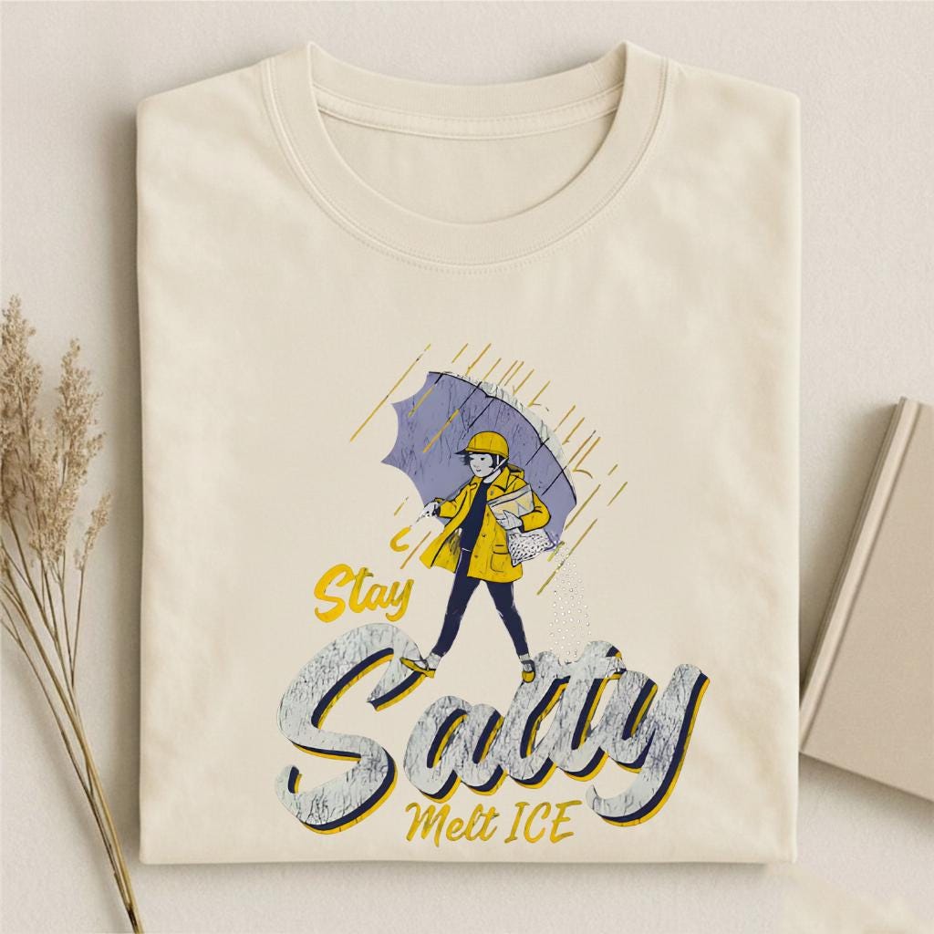 Stay Salty Protest & Immigration Rights Graphic T-Shirt – Subtle Activist Message