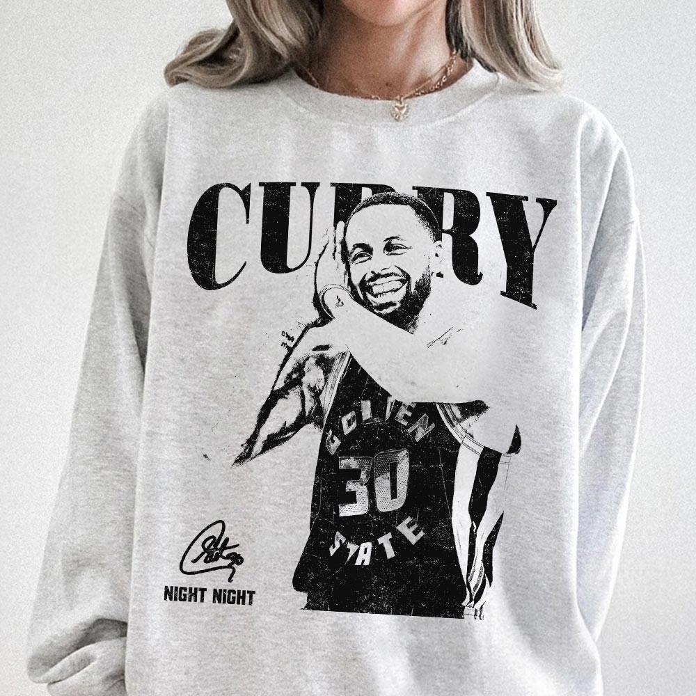 Stephen Curry Inspired Basketball Vintage Shirt – Retro Game Day Tee
