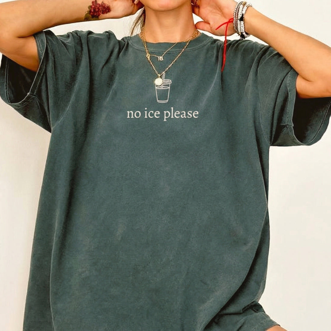 Subtle Anti-ICE Political Protest Graphic T-Shirt Human Rights Tee