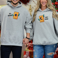 Sun & Moon Cards Matching Hoodies For Couples