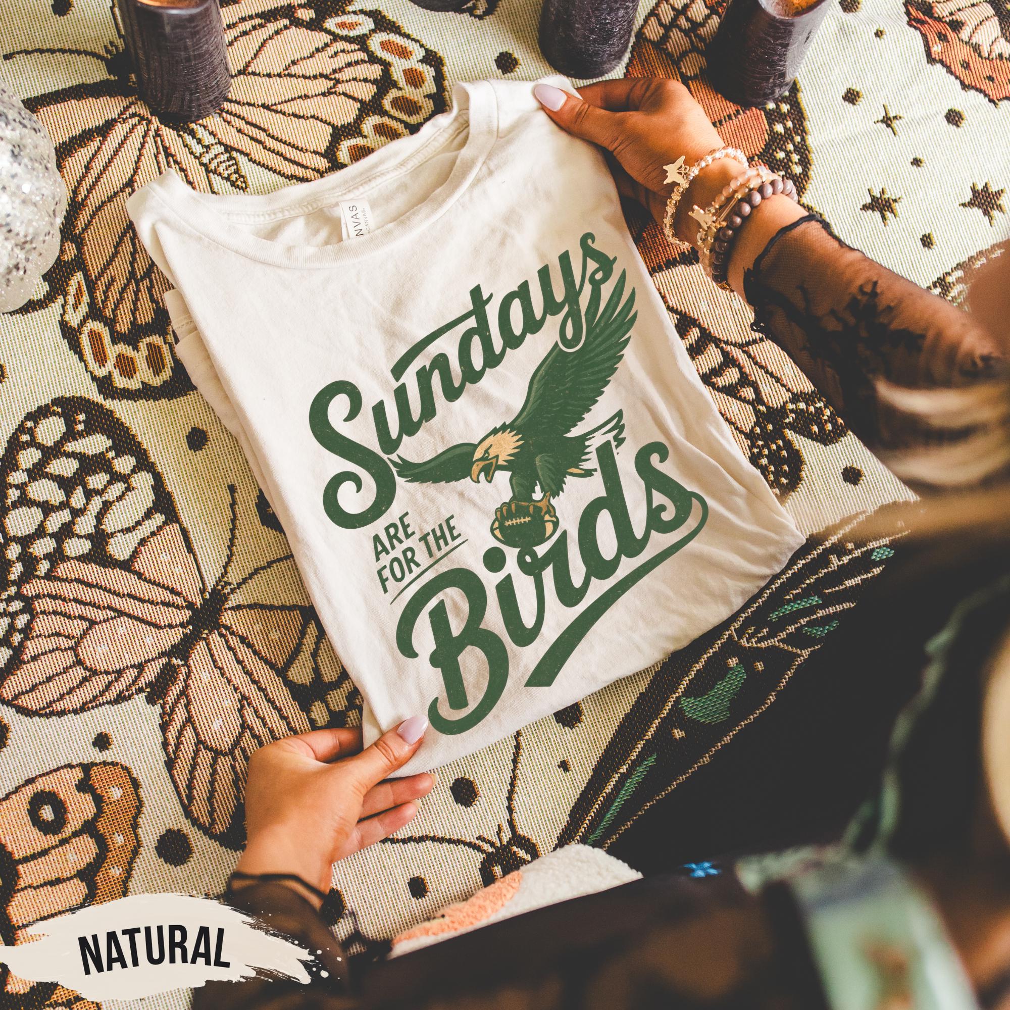 Sundays Are For The Birds Sweatshirt – Philly Football Fan Shirt, Game Day Unisex Crewneck