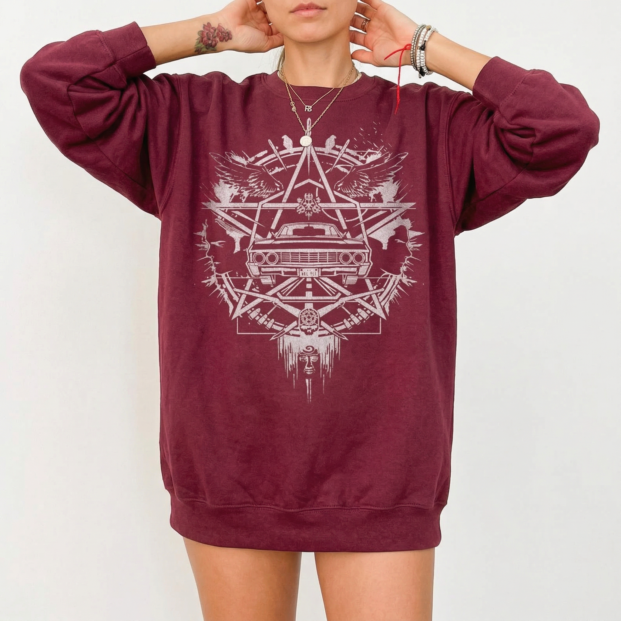 Supernatural Logo Shirt – Vintage Style TV Series Graphic Tee