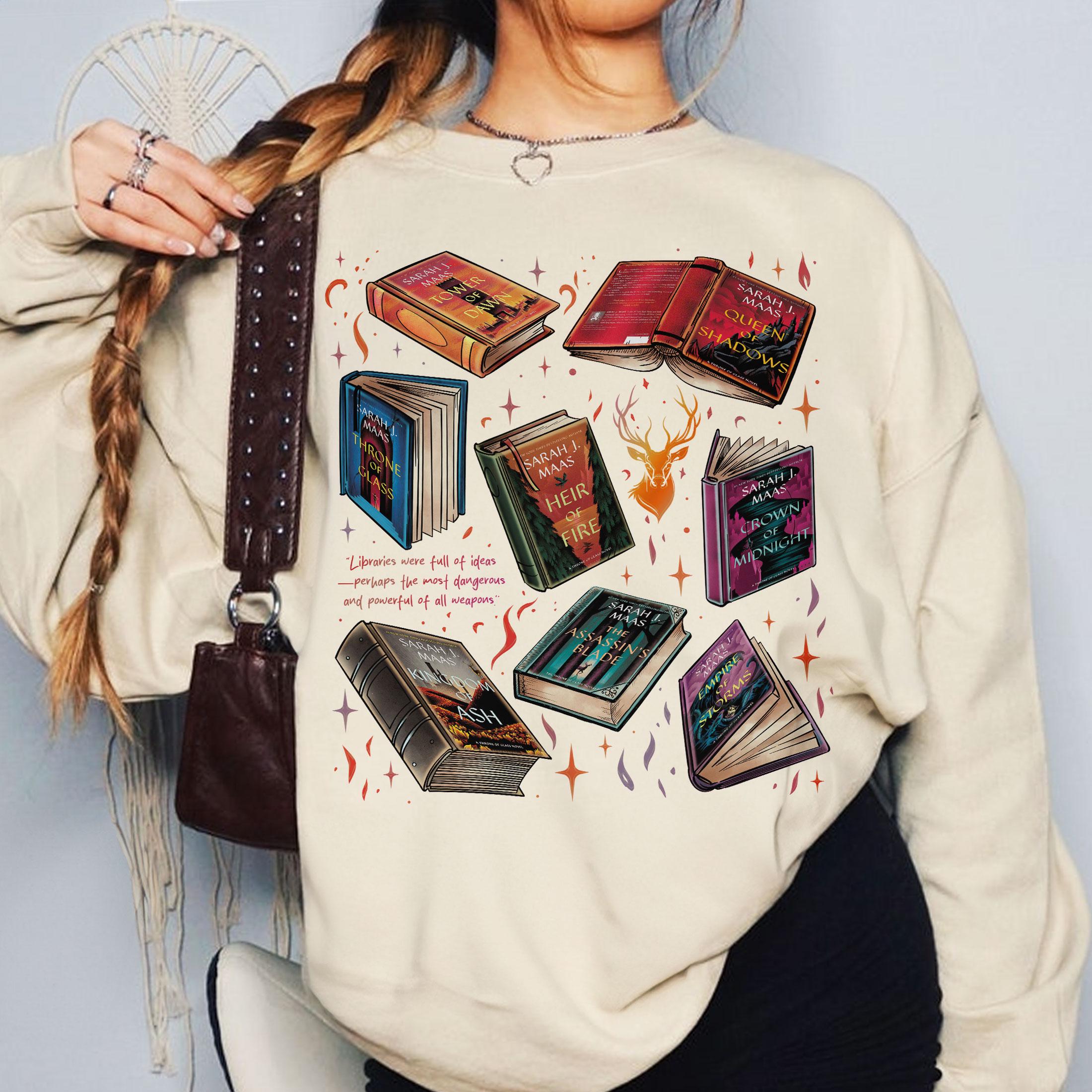 TOG Series Sweatshirt for Fans – Terrasen The Thirteen Crewneck, Bookish Christmas Gift