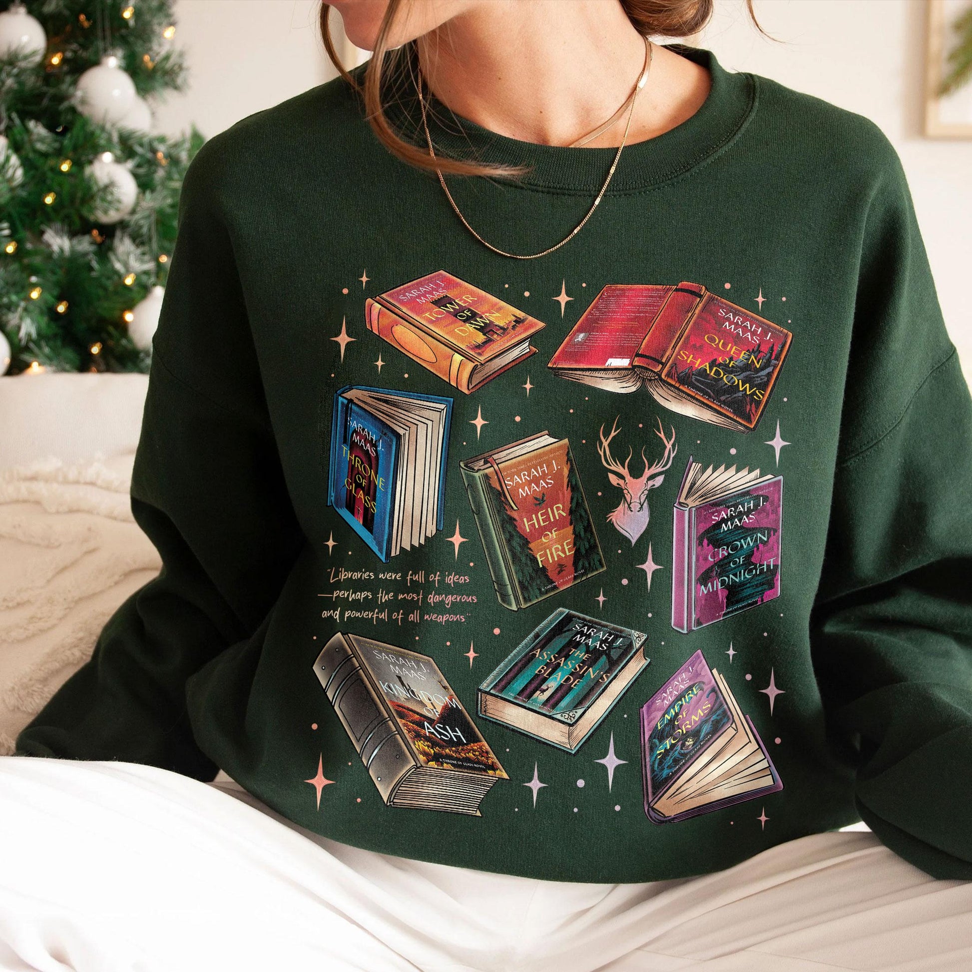TOG Series Sweatshirt for Fans – Terrasen The Thirteen Crewneck, Bookish Christmas Gift