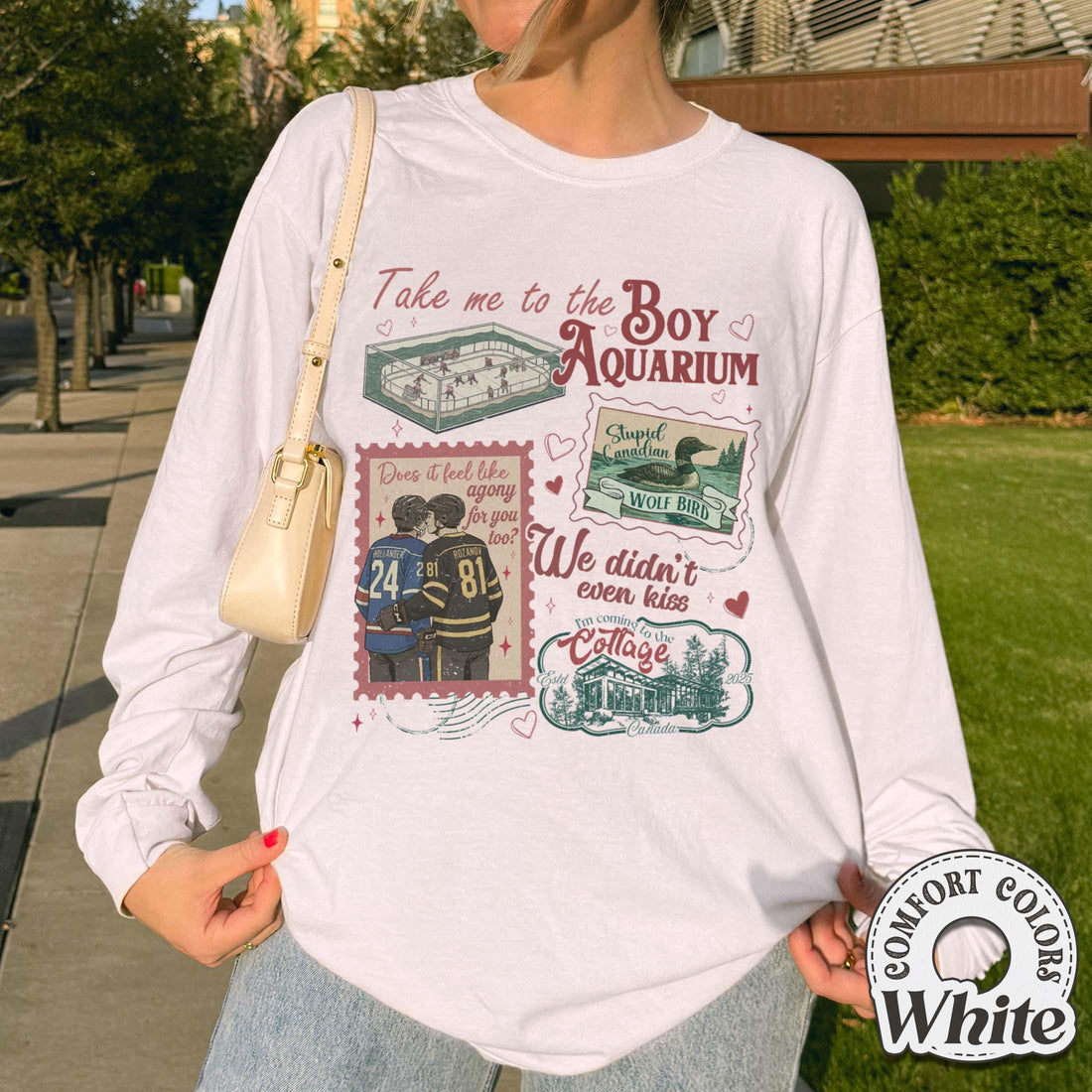 Take Me to the Boy Aquarium Shirt – Hockey Romance Reader Graphic Tee