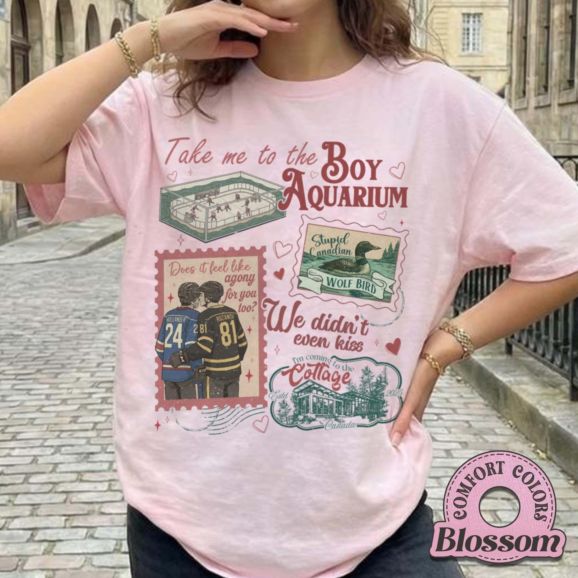 Take Me to the Boy Aquarium Shirt – Hockey Romance Reader Graphic Tee