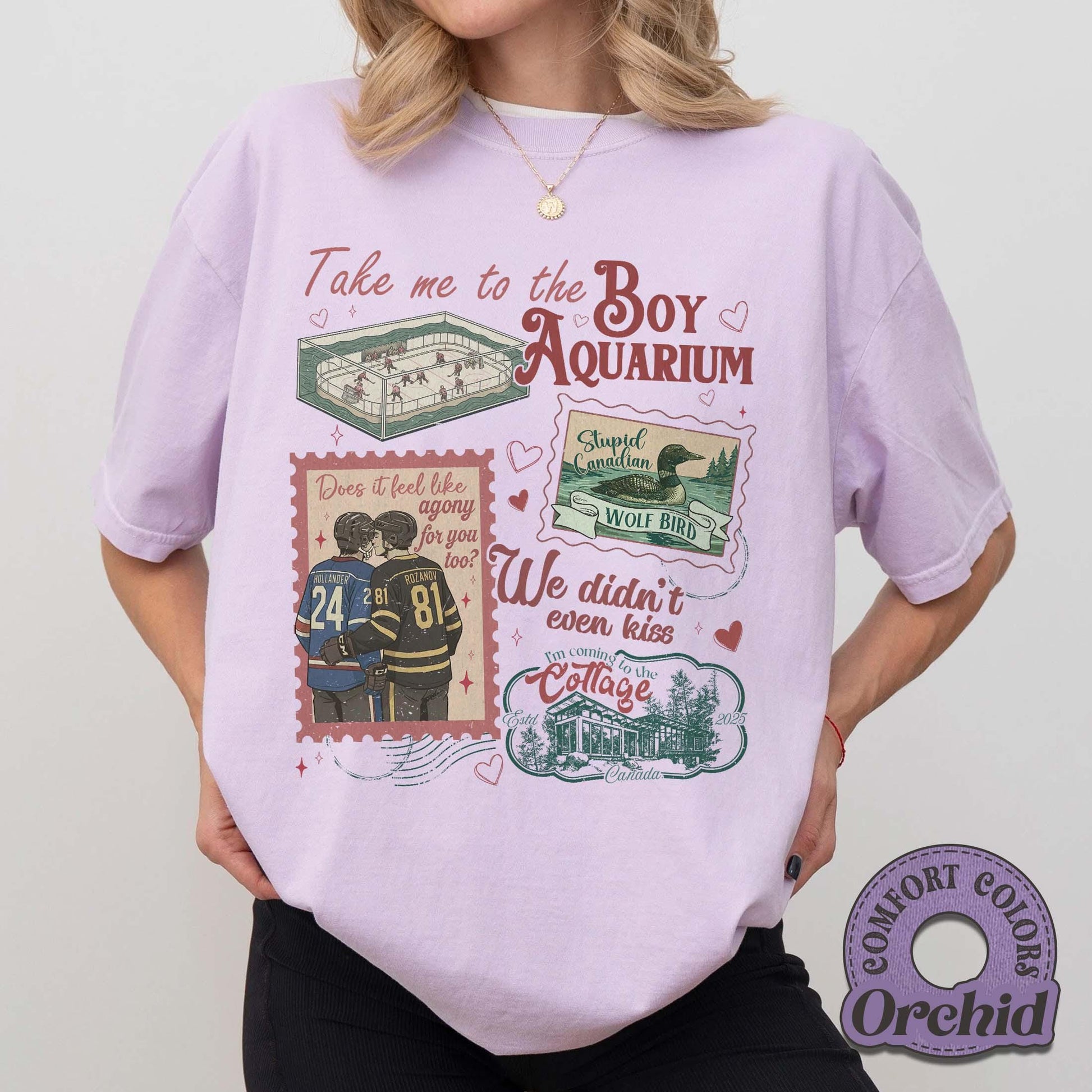 Take Me to the Boy Aquarium Shirt – Hockey Romance Reader Graphic Tee