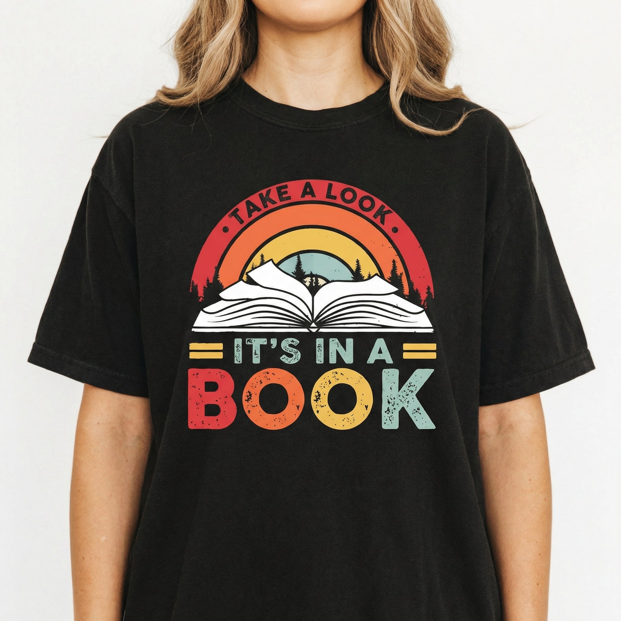 Take a Look It’s in a Book Shirt – Funny Reading Book Lover T-Shirt