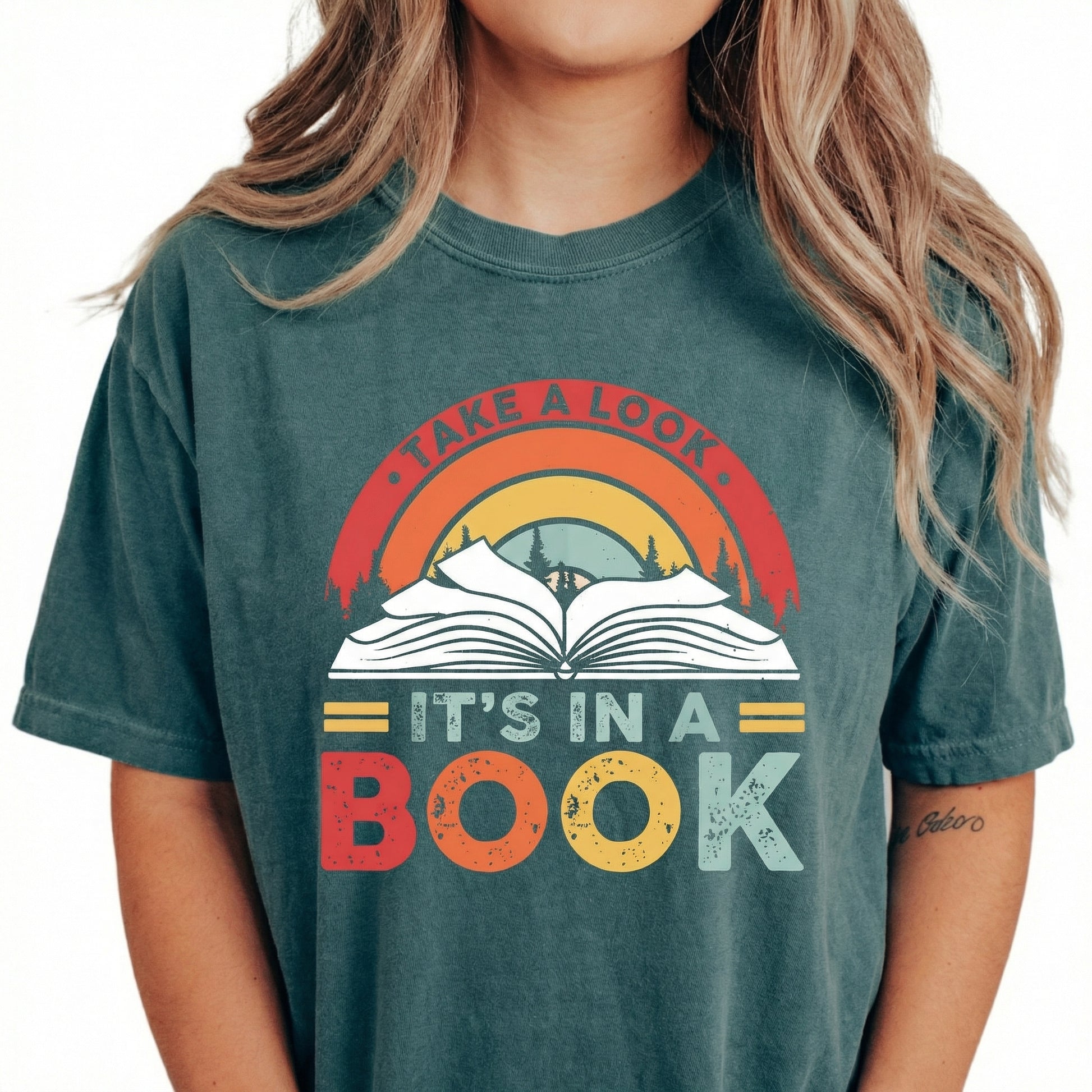 Take a Look It’s in a Book Shirt – Funny Reading Book Lover T-Shirt