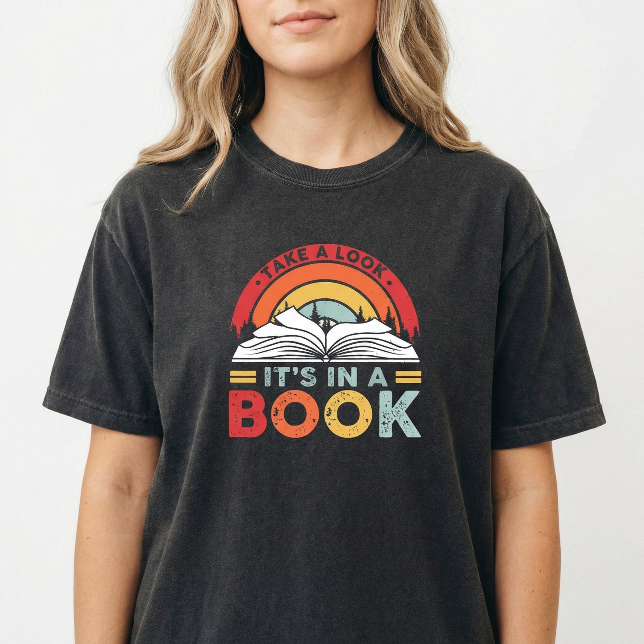 Take a Look It’s in a Book Shirt – Funny Reading Book Lover T-Shirt