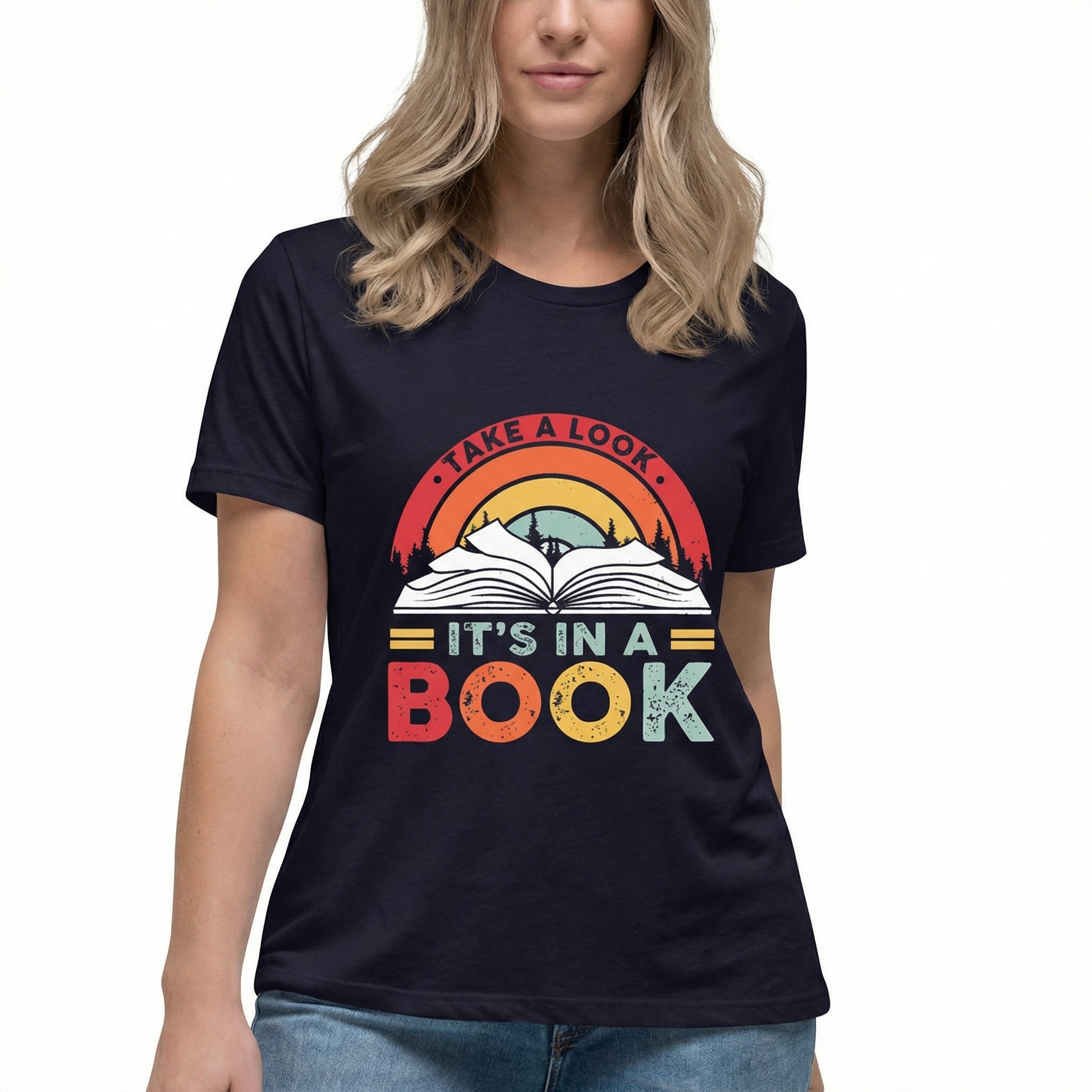 Take a Look It’s in a Book Shirt – Funny Reading Book Lover T-Shirt