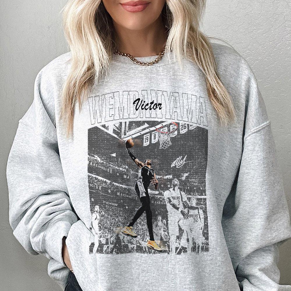 Tall Rookie Wembanyama Basketball Graphic T-Shirt - Pro Hoops Fan Gift Tee