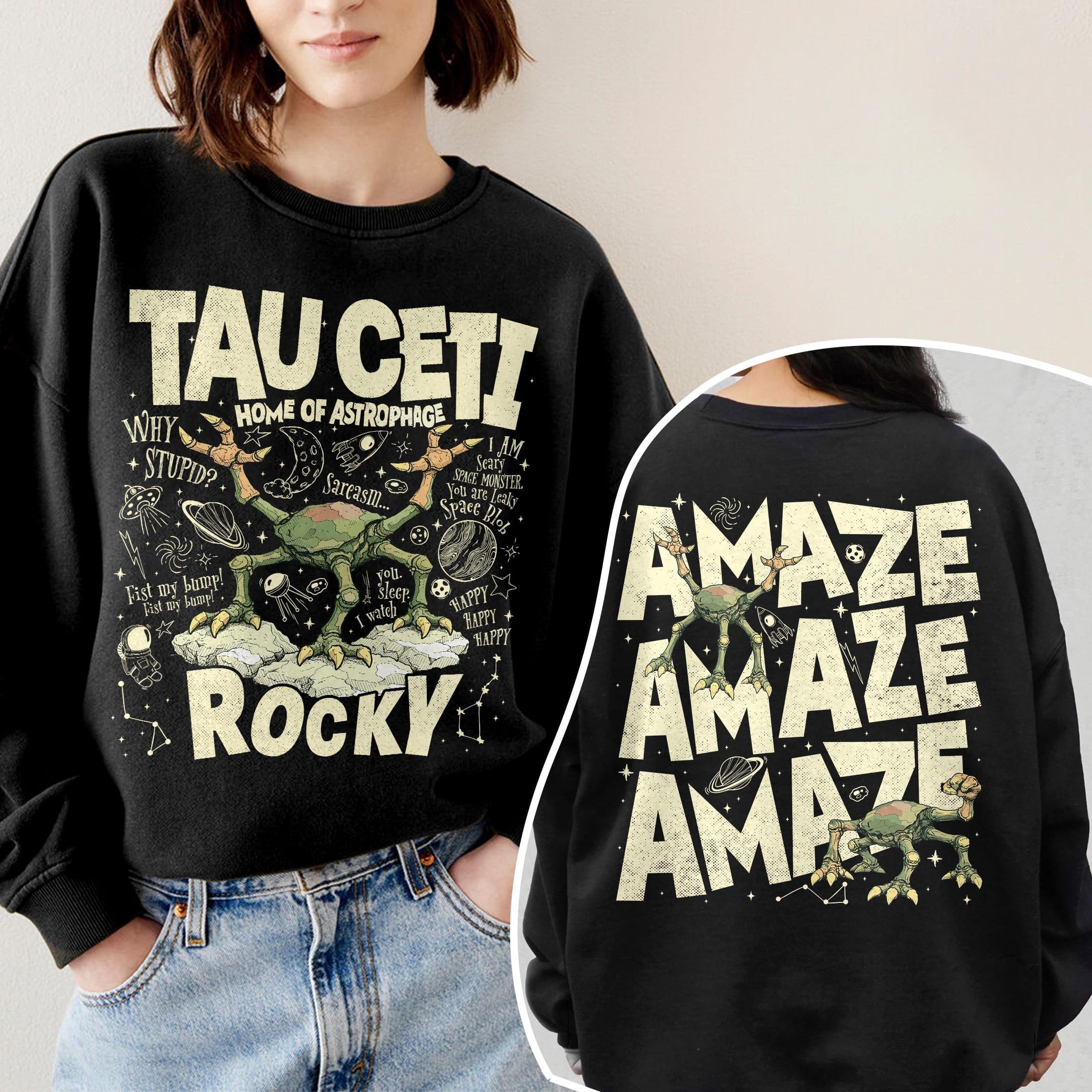 Tau Ceti Astrophage Shirt – Sci-Fi Inspired Graphic Tee for Space Fans