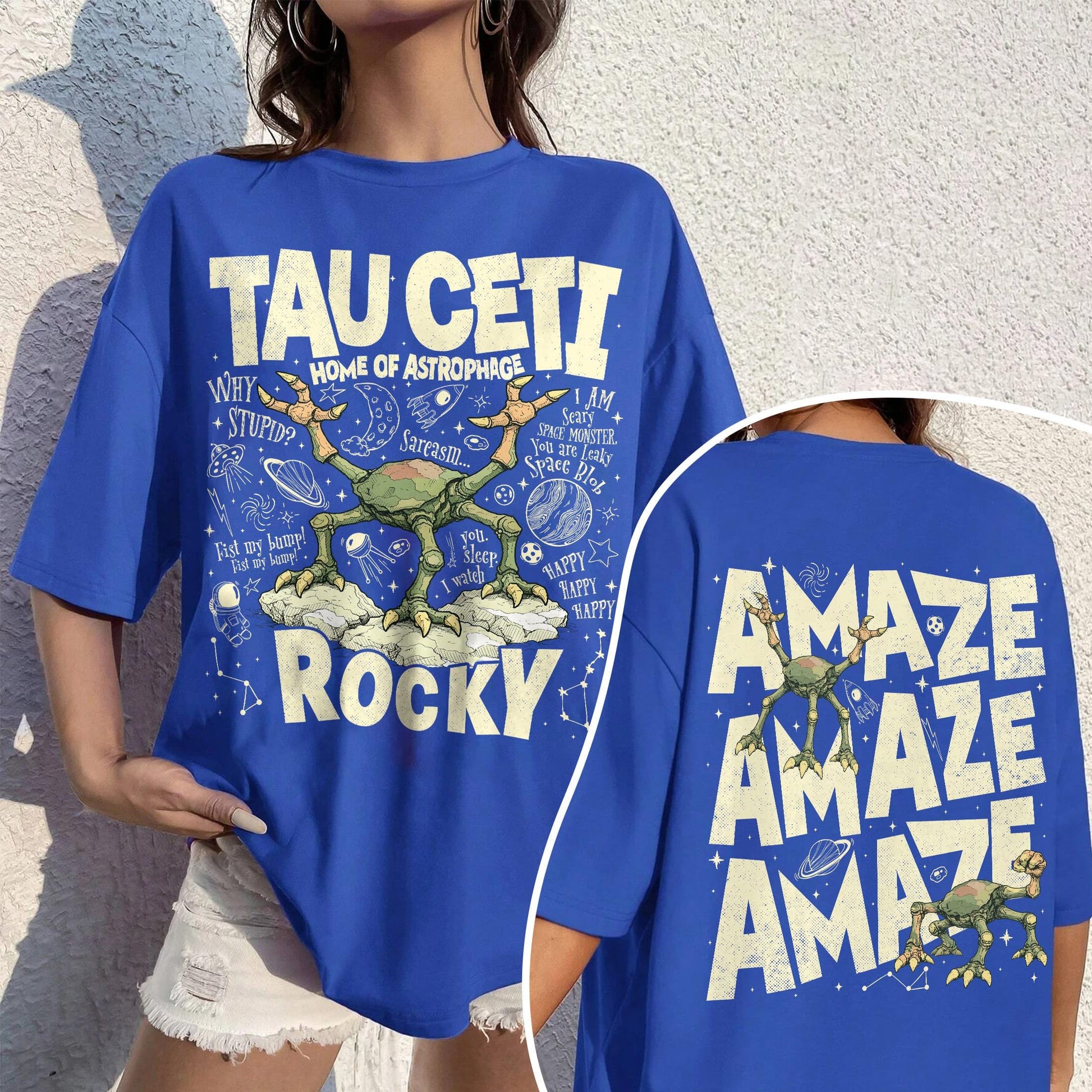Tau Ceti Astrophage Shirt – Sci-Fi Inspired Graphic Tee for Space Fans