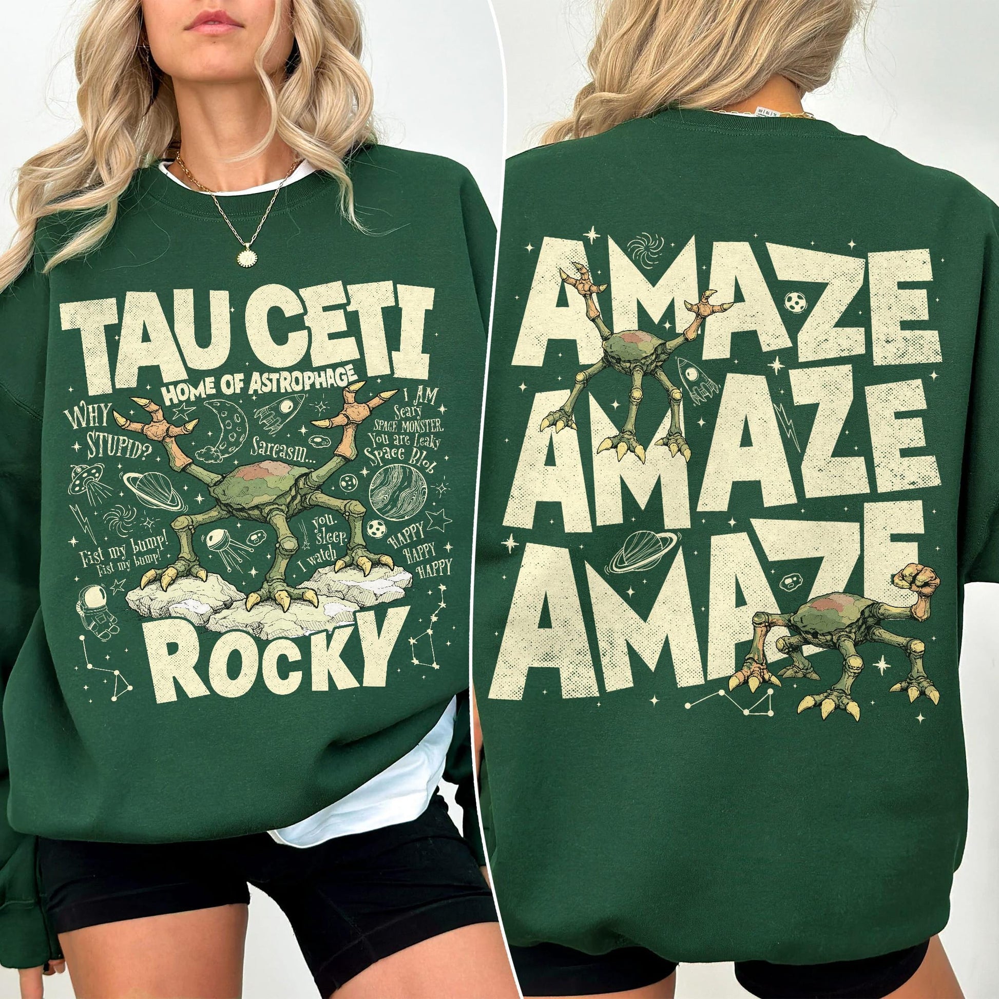 Tau Ceti Astrophage Shirt – Sci-Fi Inspired Graphic Tee for Space Fans
