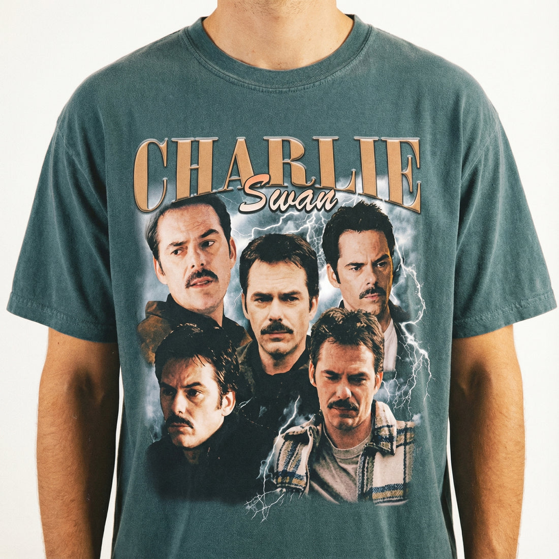 Team Charlie Vintage 90s Graphic T-Shirt - Retro Meme Fan Tee
