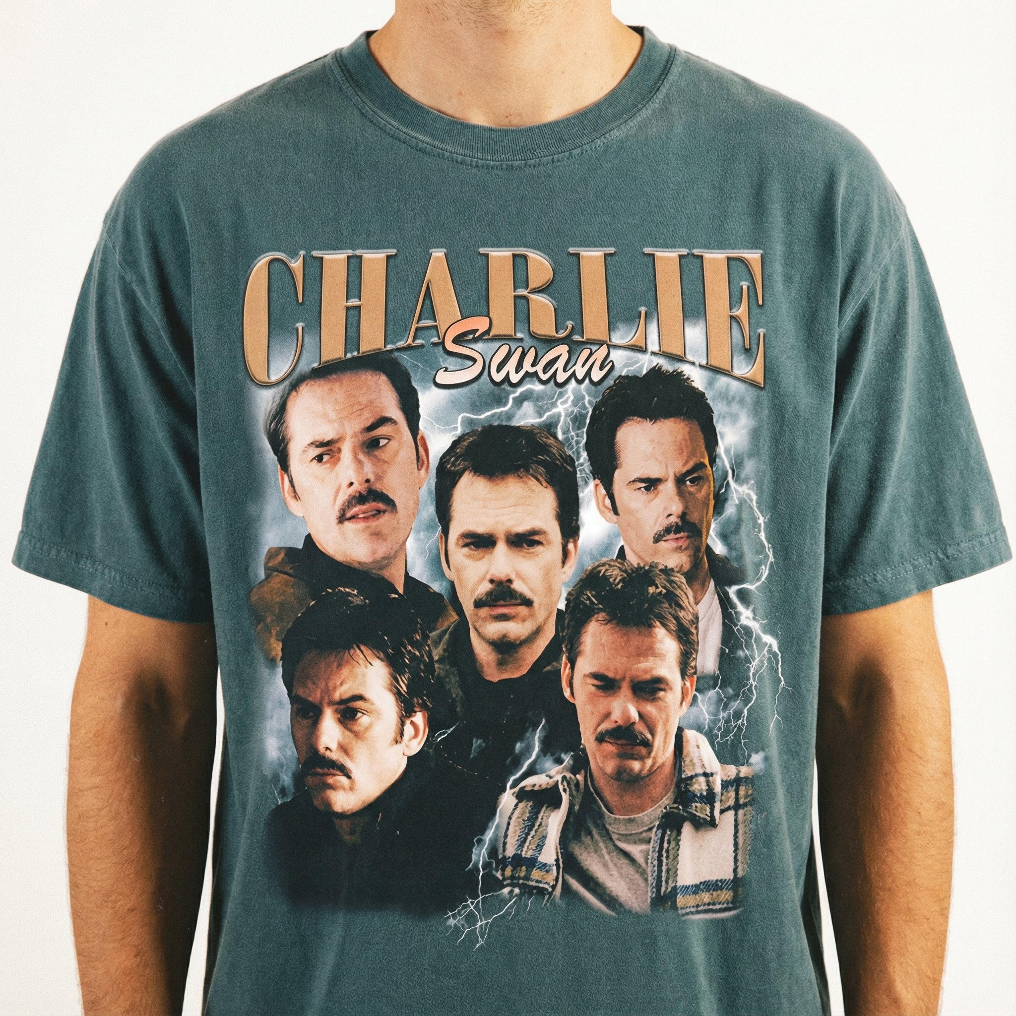 Team Charlie Vintage 90s Graphic T-Shirt - Retro Meme Fan Tee