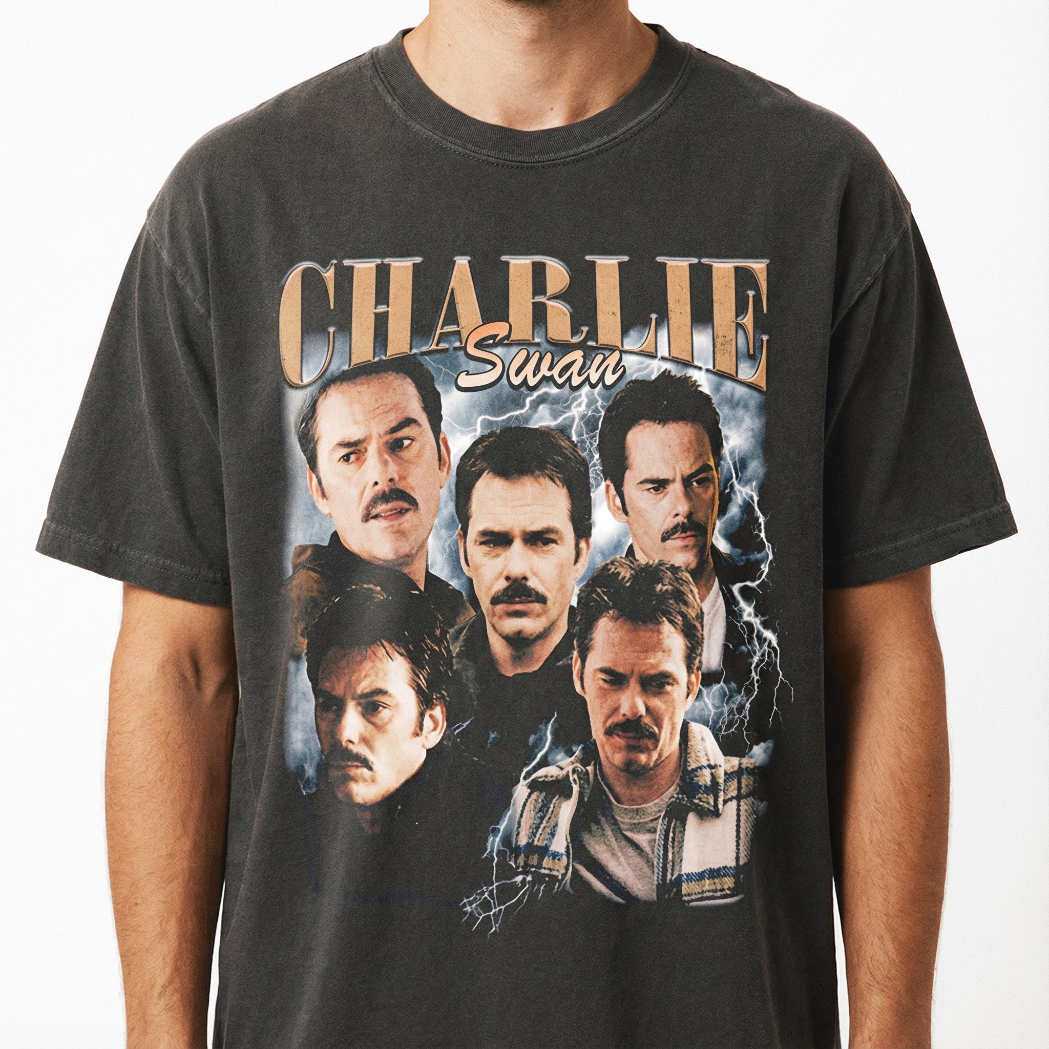 Team Charlie Vintage 90s Graphic T-Shirt - Retro Meme Fan Tee