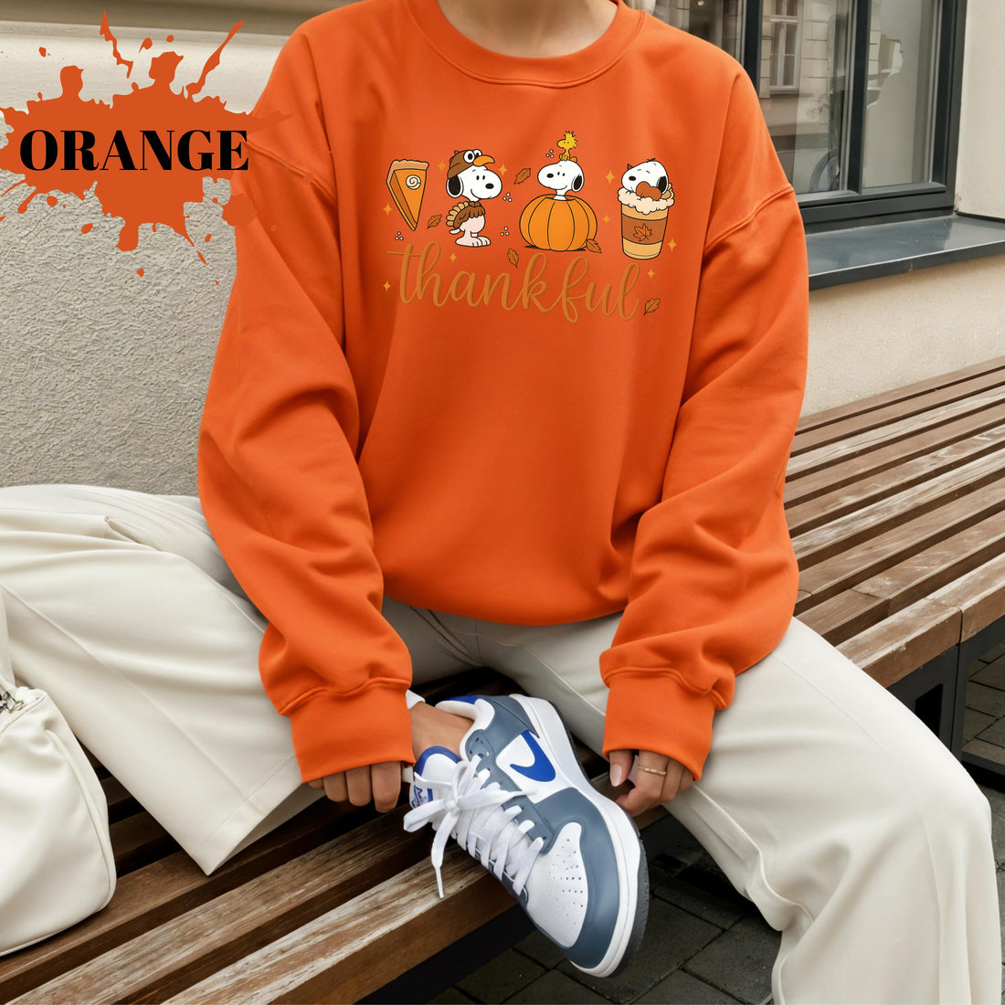 Autumn Peanuts Thankful Autumn Shirt – Cute Cartoon Dog & Bird Inspired Fall Tee