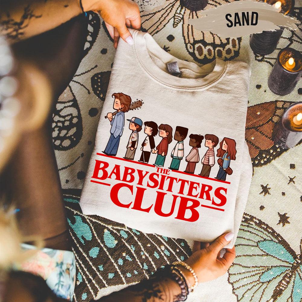 Babysitters Club Inspired Shirt – Retro 80s Style Babysitter Graphic Tee Sweatshirt