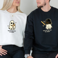 The Force of Love Ghost Matching Hoodies For Couples