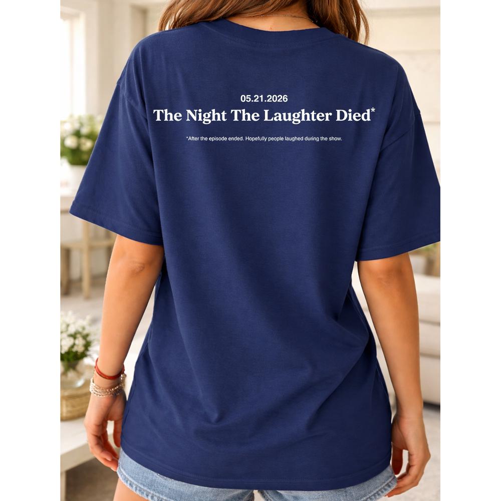 The Last Show 2026 Graphic T-Shirt – Late Night Comedy Fan Tee