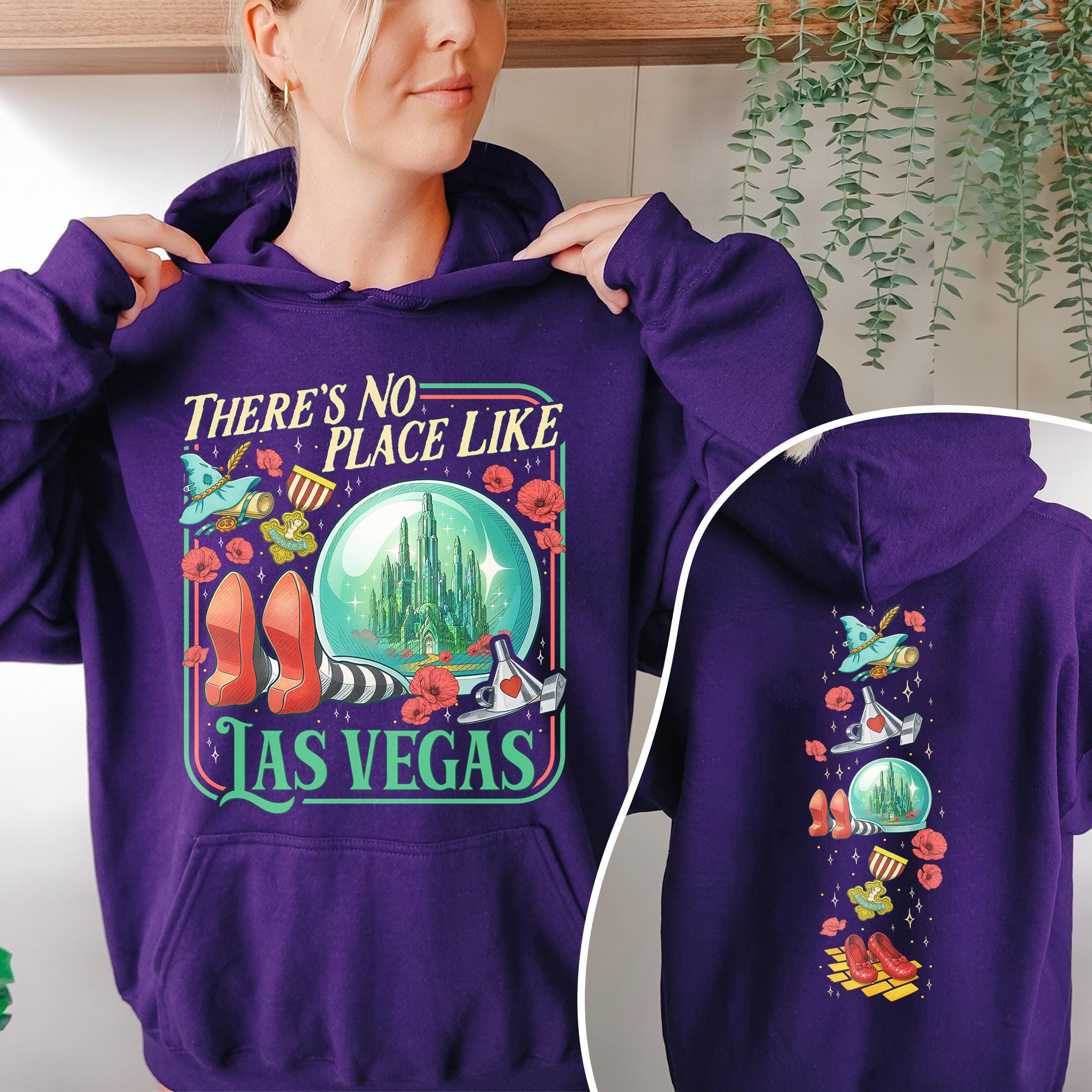 The Wonderful Wizard Sweatshirt – No Place Like Las Vegas Tee, Yellow Brick Road Inspired Crewneck