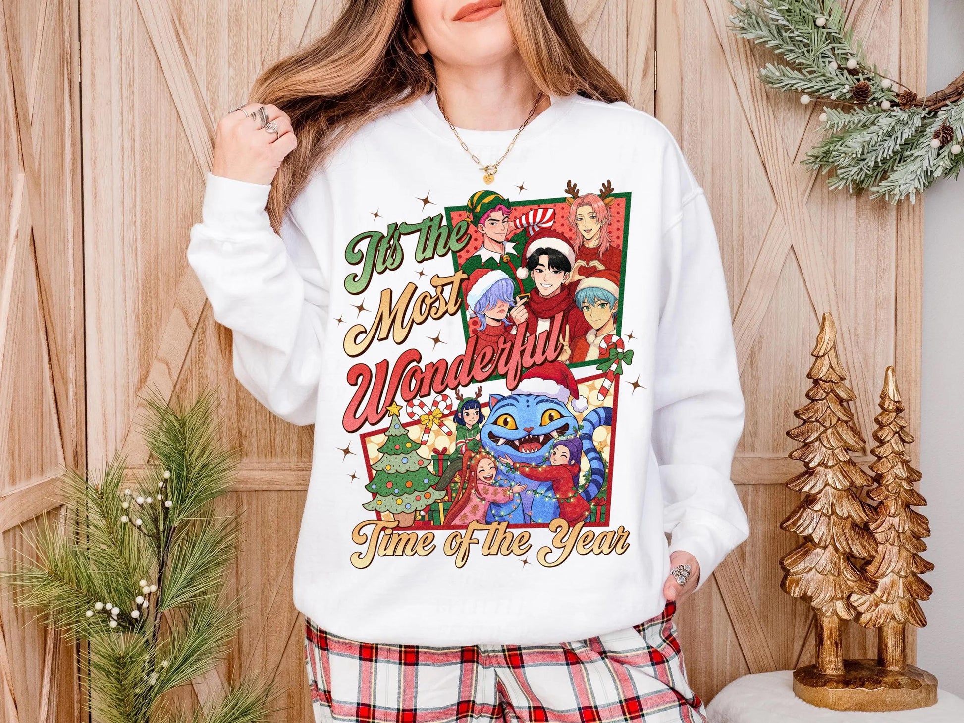 Most Wonderful Time of the Year Holiday Graphic Sweatshirt