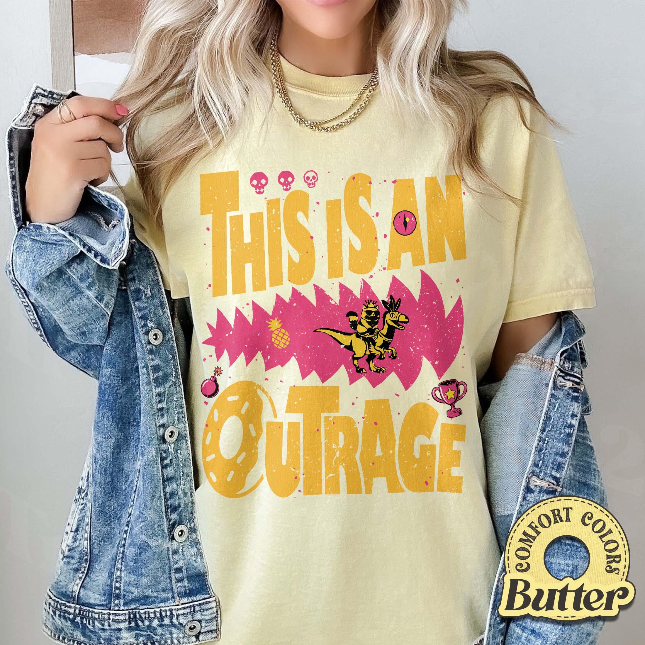 This Is an Outrage Shirt – Princess Donut Cat Inspired Tee for LitRPG Fans