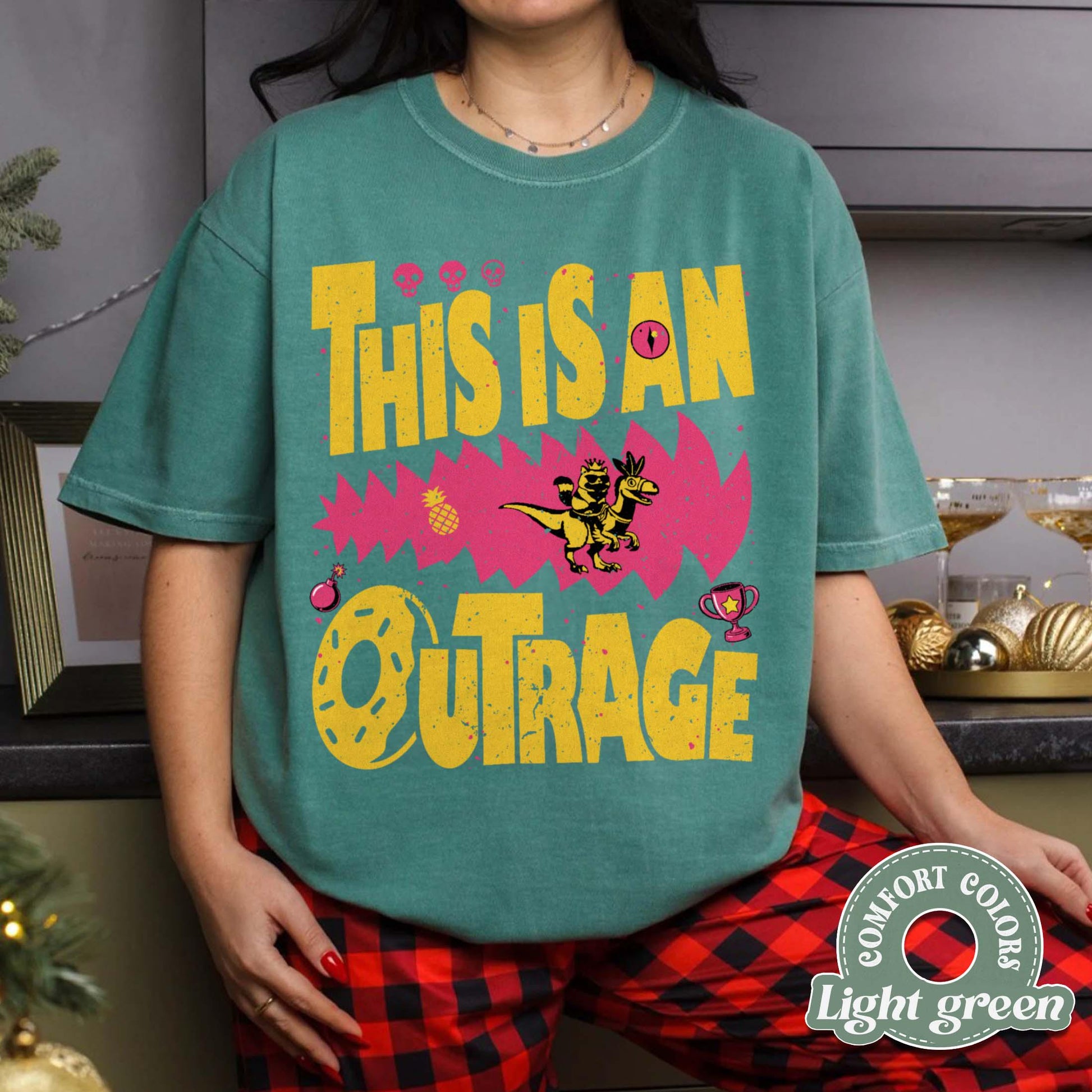 This Is an Outrage Shirt – Princess Donut Cat Inspired Tee for LitRPG Fans