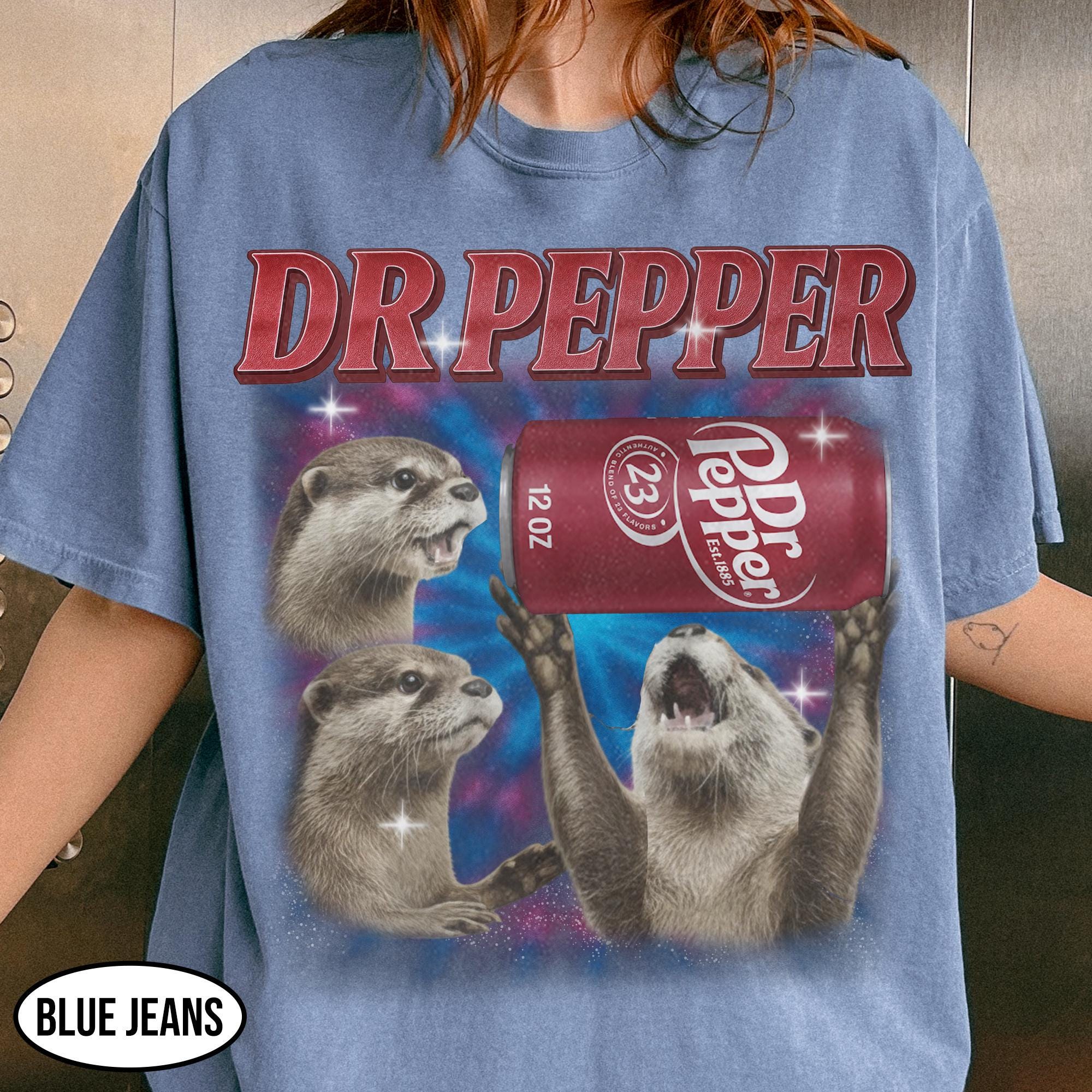 Three Otters Soda Bootleg Shirt - Funny Vintage Parody Graphic Tee