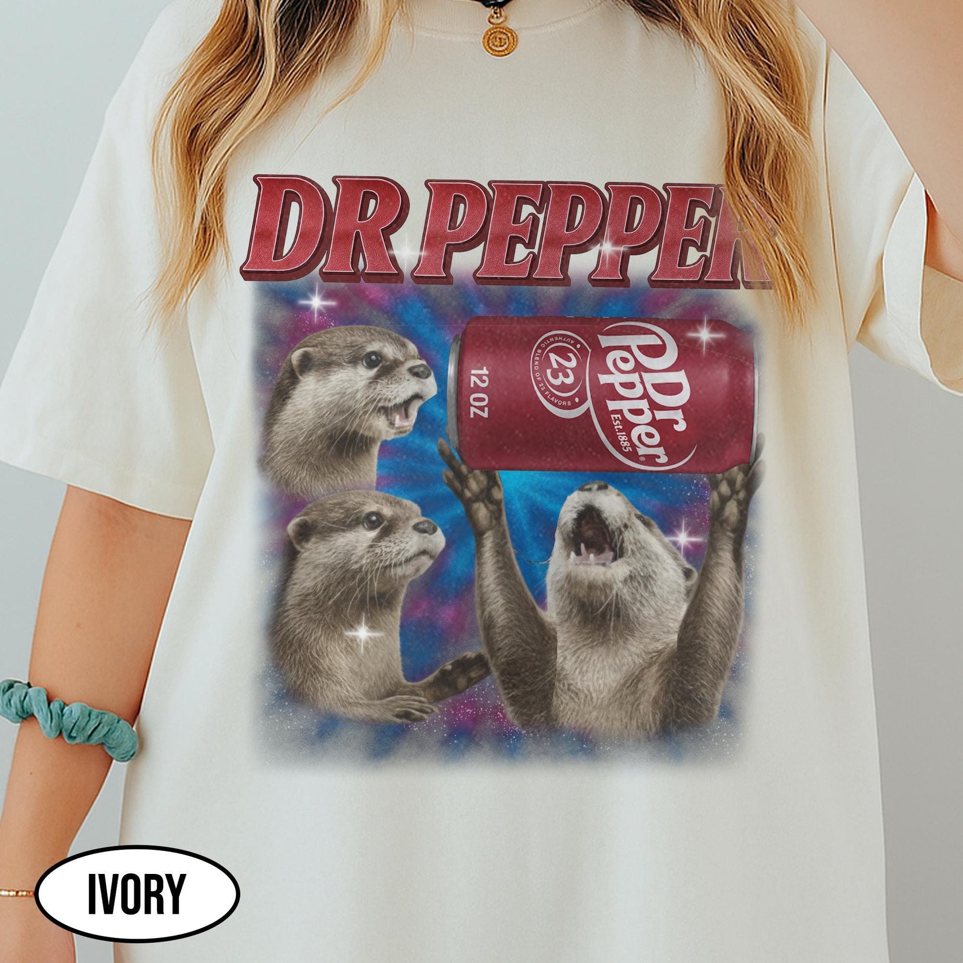 Three Otters Soda Bootleg Shirt - Funny Vintage Parody Graphic Tee