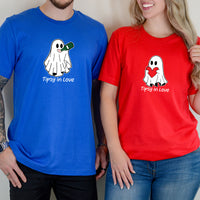 Tipsy Love Ghost Matching T-Shirts For Couples