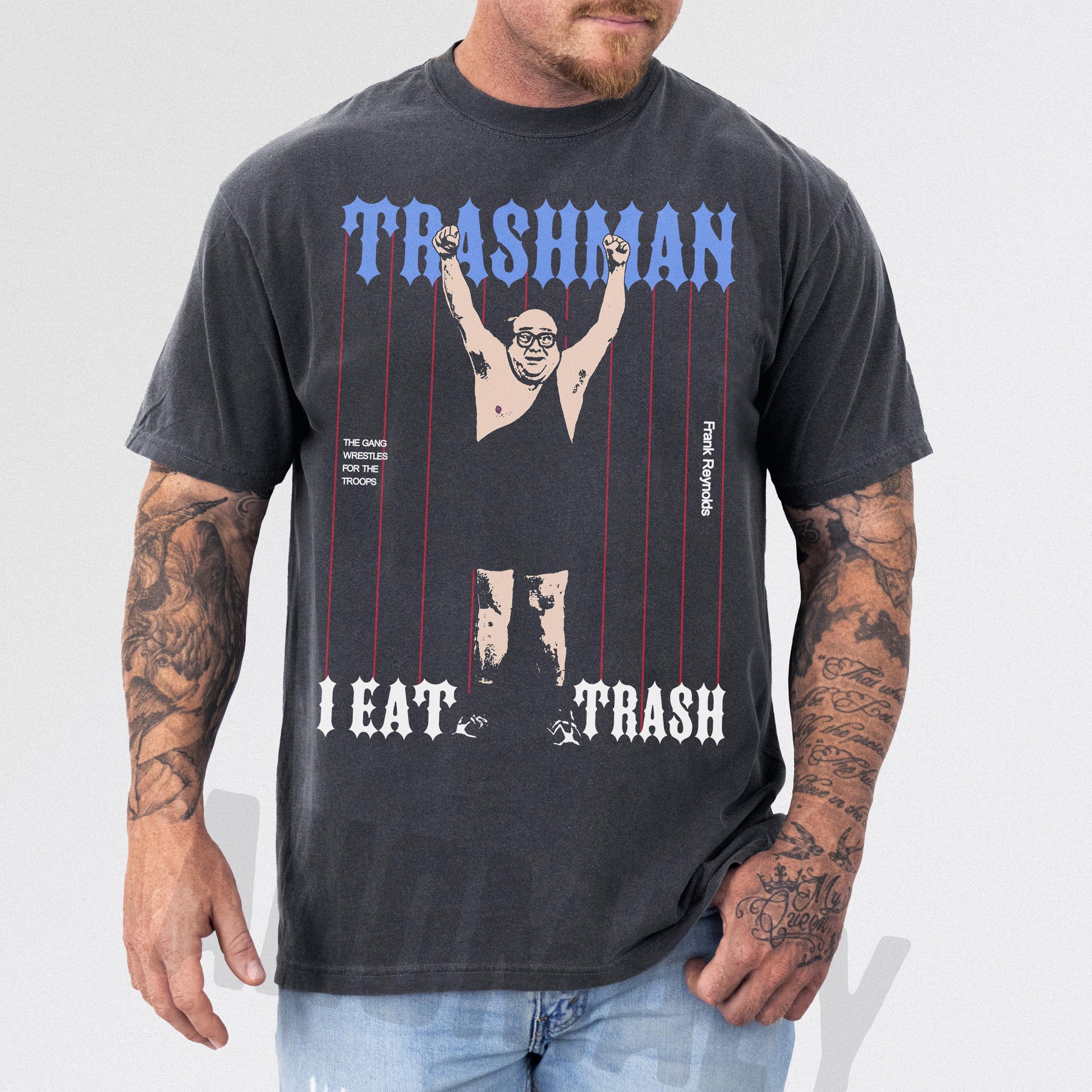Trash Man Frank Reynolds T-Shirt – Always Sunny Inspired Graphic Tee